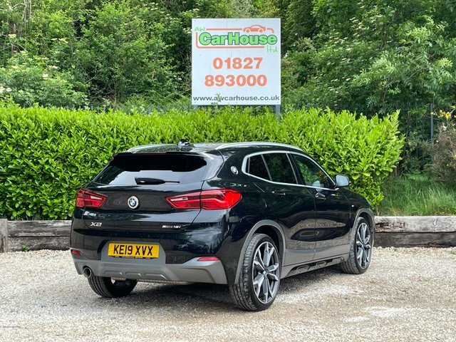 BMW X2 1.5 18I M Sport KE19XVX Black #3