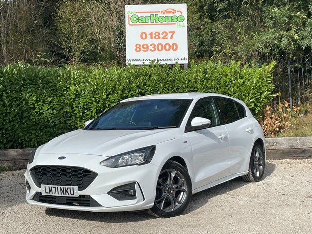 Ford Focus 1.0T Ecoboost St-line Edition LM71NKU White #6
