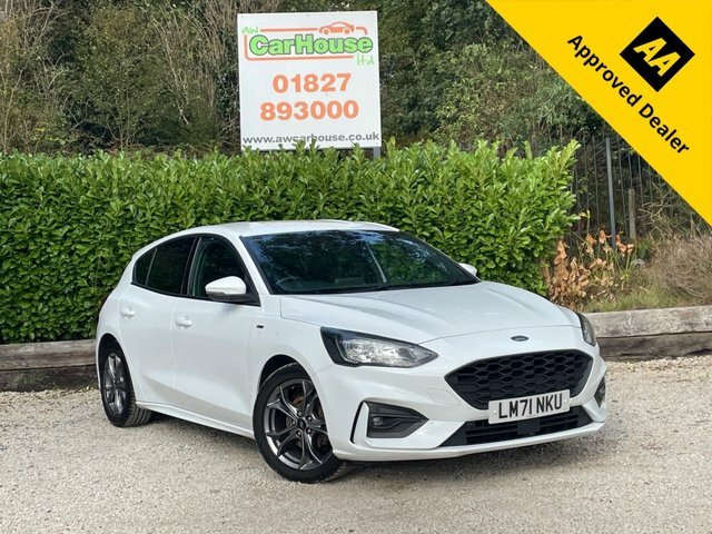 Ford Focus 1.0T Ecoboost St-line Edition White