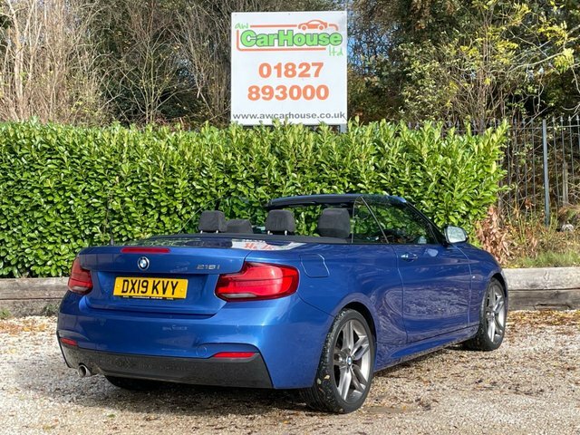 BMW 2 Series 1.5 218I Gpf M DX19KVY Blue #3