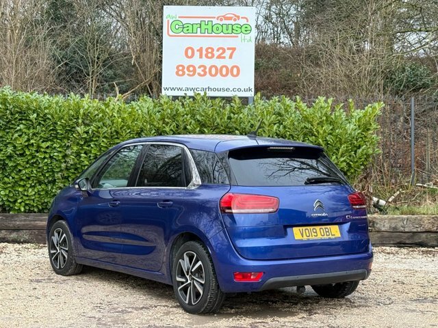 Citroen C4 SpaceTourer 1.5 Bluehdi Feel Mpv VO19OBL Blue #3