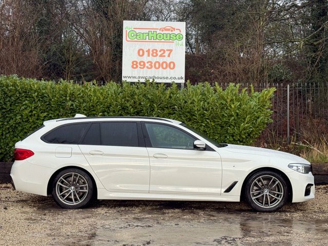 BMW 5 Series 2.0 520D M Sport EV04TMO White #5