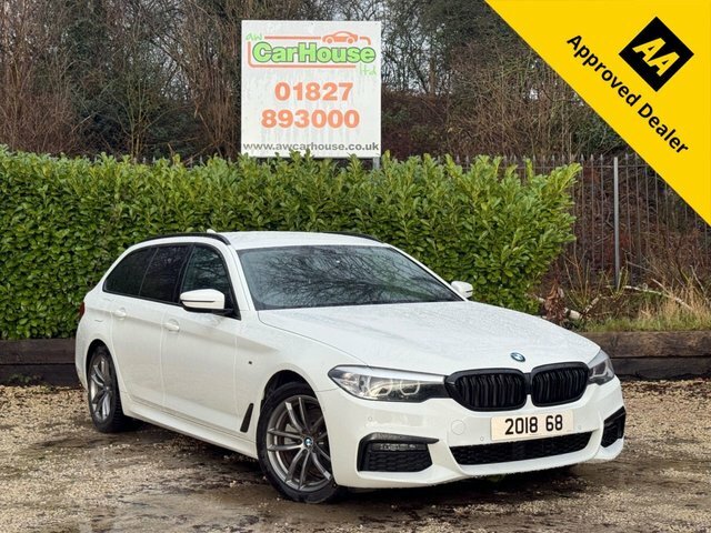 BMW 5 Series 2.0 520D M Sport White