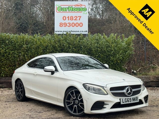 Mercedes-Benz C Class 2.0 C300d Amg Line White