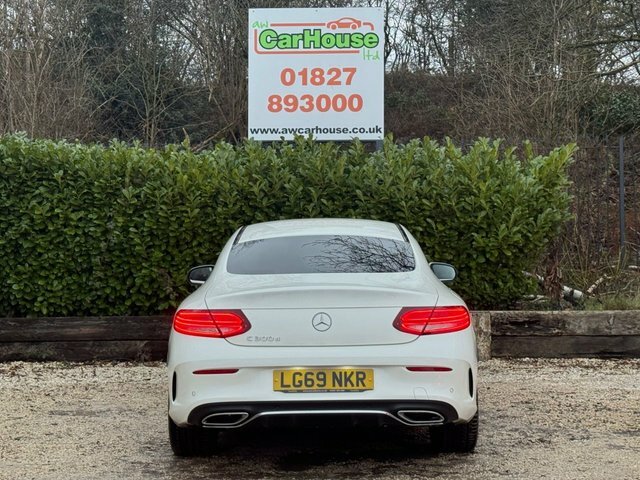 Mercedes-Benz C Class 2.0 C300d Amg Line LG69NKR White #6