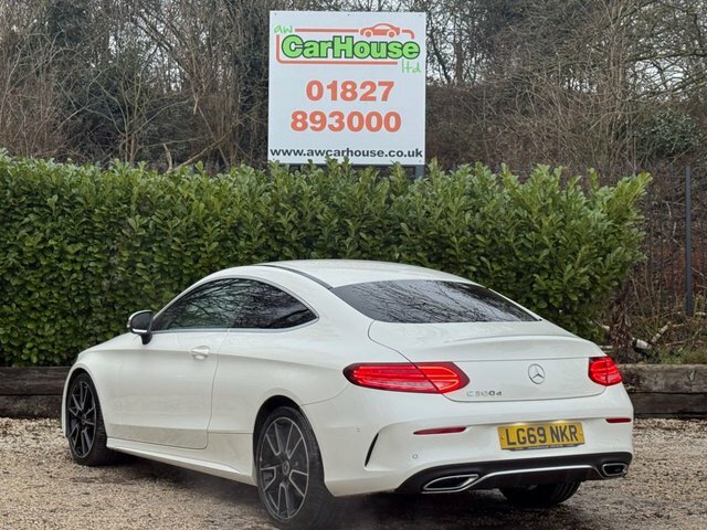 Mercedes-Benz C Class 2.0 C300d Amg Line LG69NKR White #3
