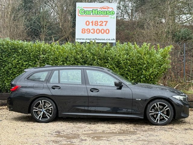 BMW 3 Series 2.0 330E 12Kwh M FP72HHU Black #5