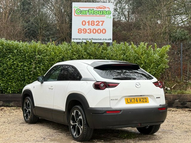 Mazda MX-30 17.8Kwh R-ev Exclusive-line Suv White #4