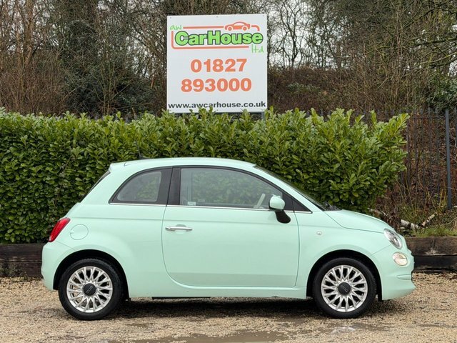 Fiat 500 1.2 Lounge Hatchback BJ69PMV Green #5