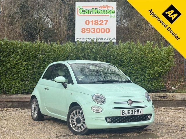 Fiat 500 1.2 Lounge Hatchback Green