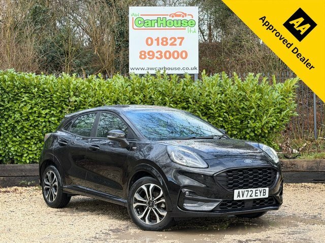 Ford Puma 1.0T Ecoboost Mhev St-line Black