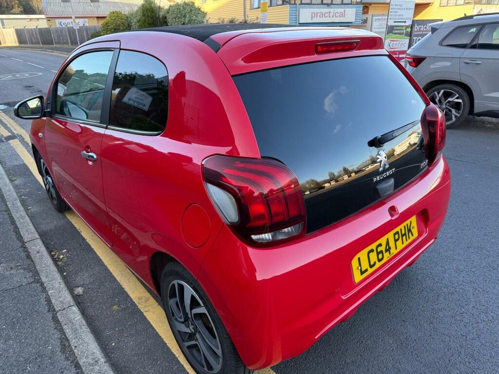 Peugeot 108 Hatchback 1.2 Vti Puretech Allure Top Euro 5 LC64PHK Red #6
