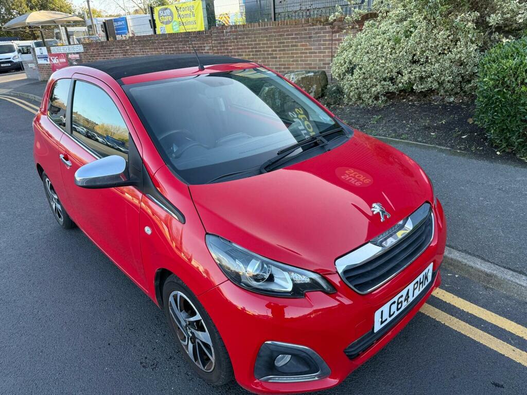 Peugeot 108 Hatchback 1.2 Vti Puretech Allure Top Euro 5 LC64PHK Red #2