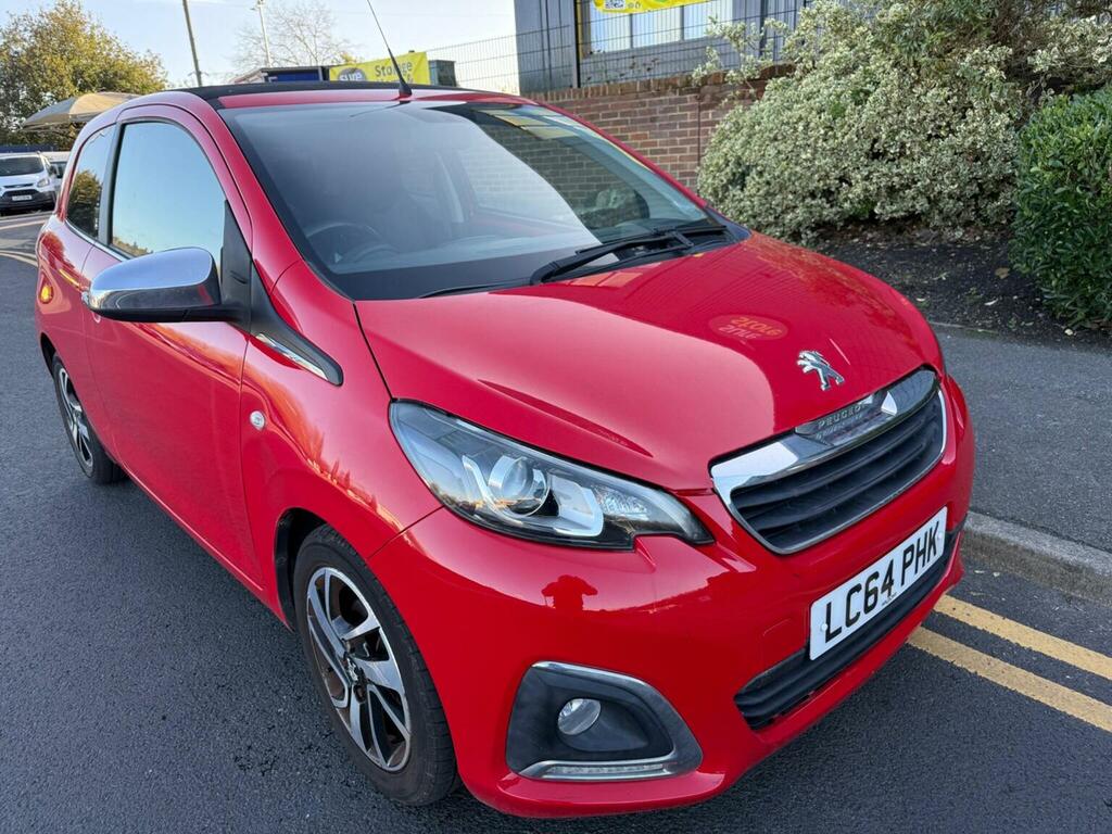 Peugeot 108 Hatchback 1.2 Vti Puretech Allure Top Euro 5 Red