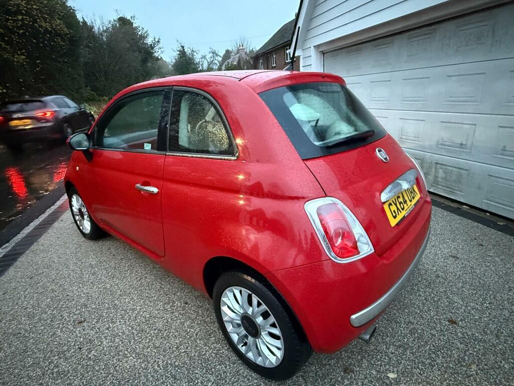 Fiat 500 Hatchback 1.2 Lounge Euro 6 Ss 201464 GX64UBK Red #6