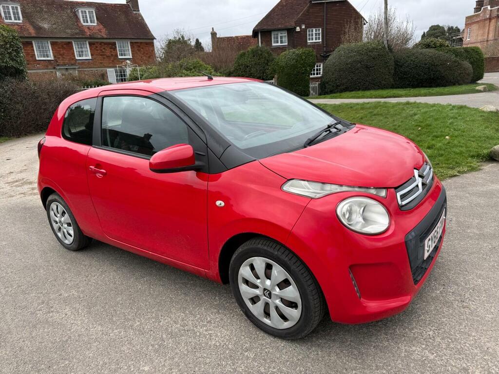 Citroen C1 Hatchback 1.0 Vti Feel Euro 6 201666 GY66FMM Red #3