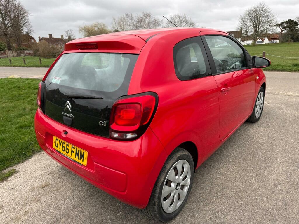 Citroen C1 Hatchback 1.0 Vti Feel Euro 6 201666 GY66FMM Red #5