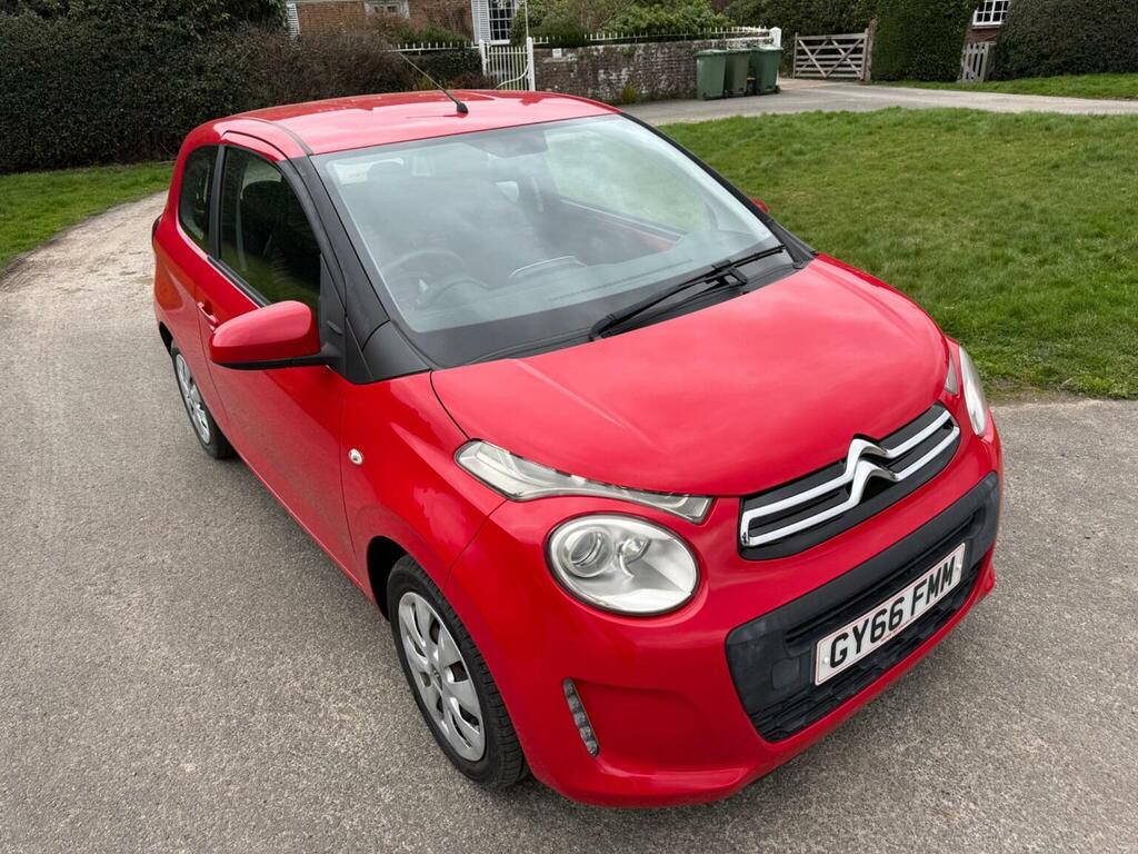 Citroen C1 Hatchback 1.0 Vti Feel Euro 6 201666 GY66FMM Red #2