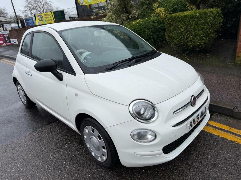 Fiat 500 Hatchback 1.2 Pop Euro 6 Ss 201616 KM16AUA White #2