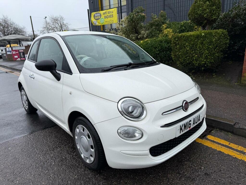 Fiat 500 Hatchback 1.2 Pop Euro 6 Ss 201616 White