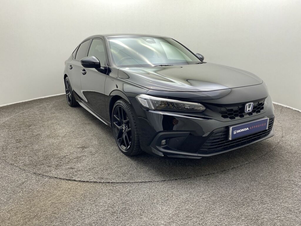 Honda Civic 2.0 Ehev Sport Cvt Black #2