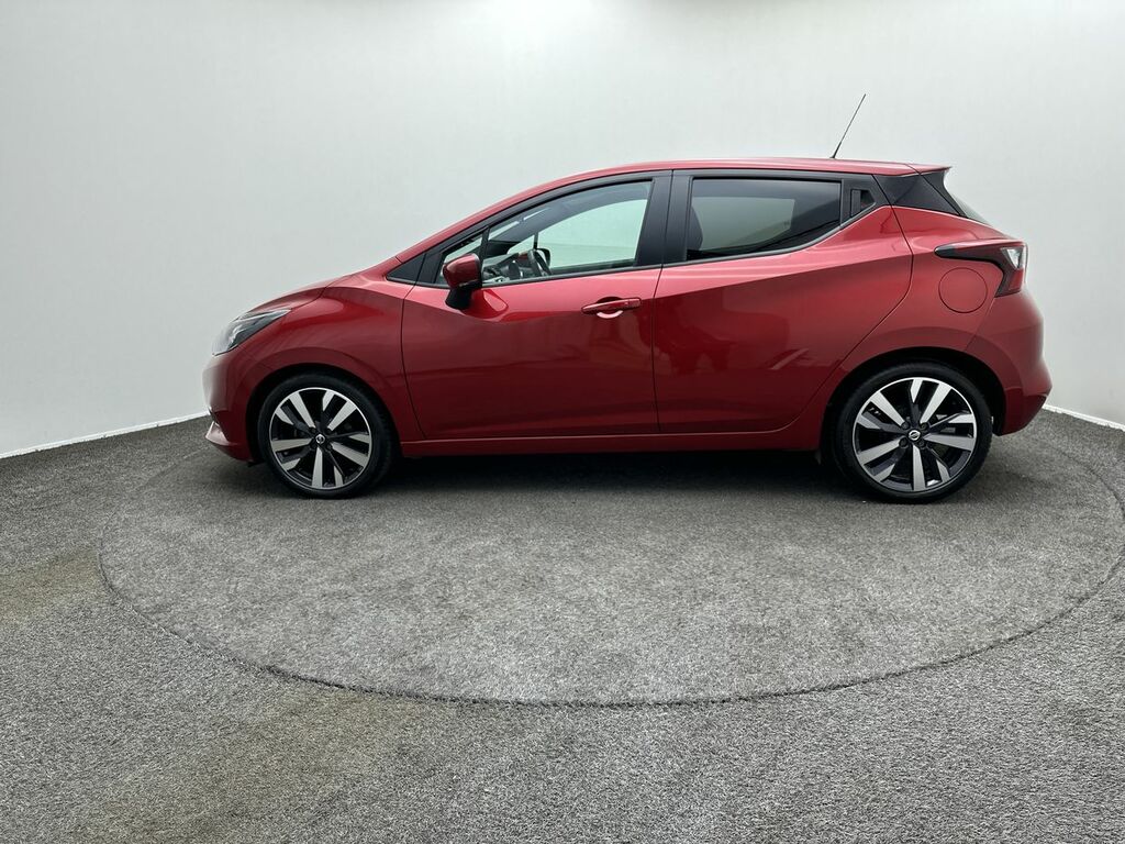 Nissan Micra 1.0 Ig-t 92 Tekna Cvt Red #5