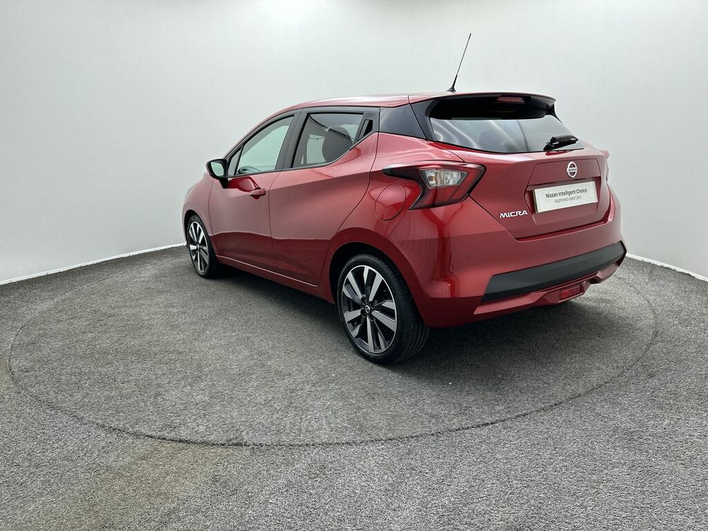 Nissan Micra 1.0 Ig-t 92 Tekna Cvt Red #6