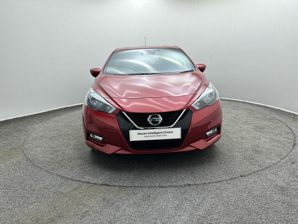 Nissan Micra 1.0 Ig-t 92 Tekna Cvt Red #3