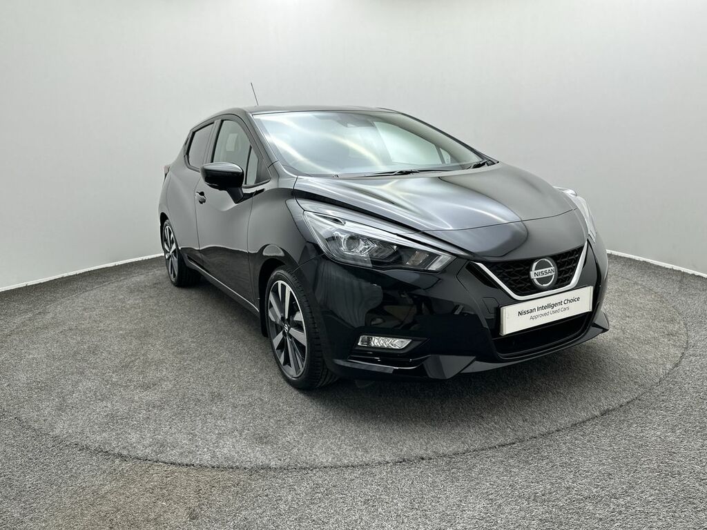 Nissan Micra 1.0 Ig-t 92 Tekna Cvt Black #2