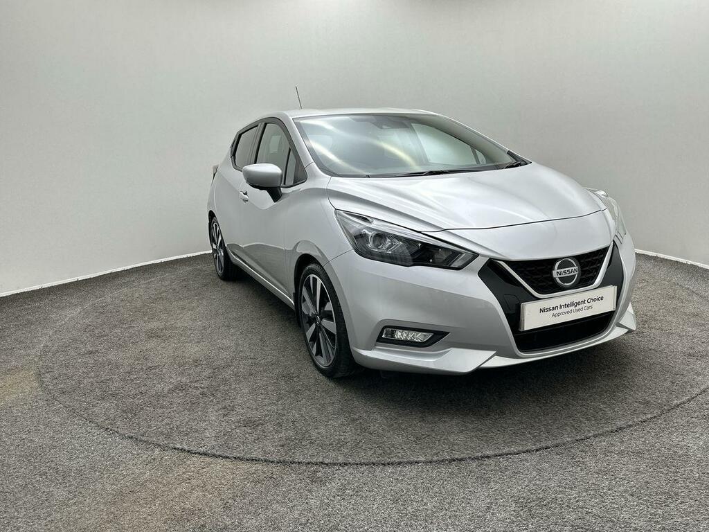Nissan Micra 1.0 Ig-t 92 Tekna Cvt RF22FDU Silver #2