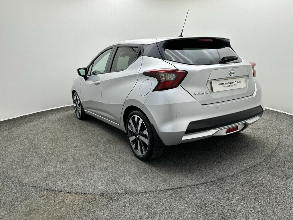 Nissan Micra 1.0 Ig-t 92 Tekna Cvt RF22FDU Silver #6