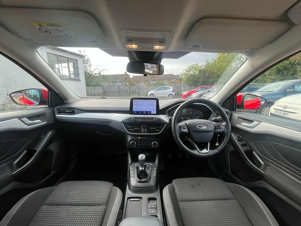 Ford Focus 1.0T Ecoboost Zetec Euro 6 Ss AV71SXF Red #2