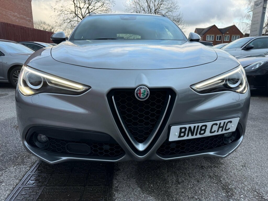 Alfa Romeo Stelvio 2.2 Td Milano Edizione Q4 Awd Euro 6 Ss BN18CHC Grey #4