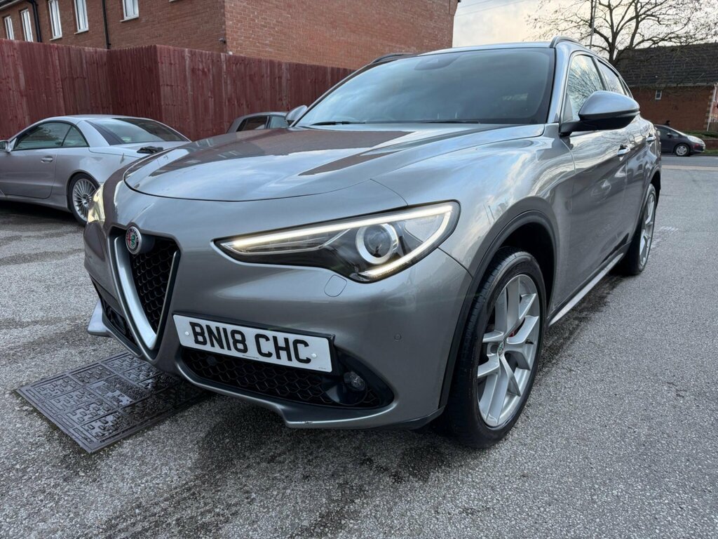 Alfa Romeo Stelvio 2.2 Td Milano Edizione Q4 Awd Euro 6 Ss BN18CHC Grey #5
