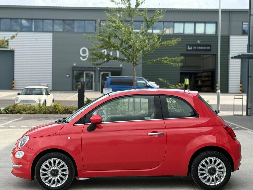 Fiat 500 Hatchback 1.2 Lounge Euro 6 Ss 201666 GK66BZV Pink #6