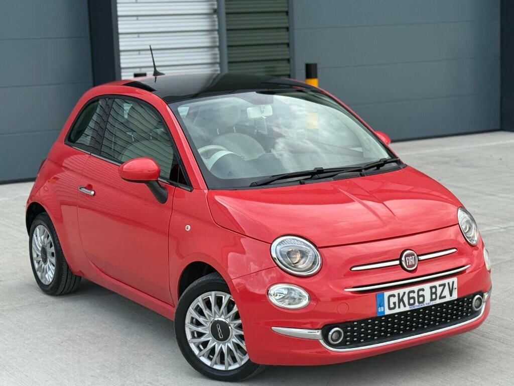 Fiat 500 Hatchback 1.2 Lounge Euro 6 Ss 201666 GK66BZV Pink #3
