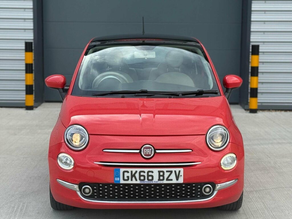 Fiat 500 Hatchback 1.2 Lounge Euro 6 Ss 201666 GK66BZV Pink #4