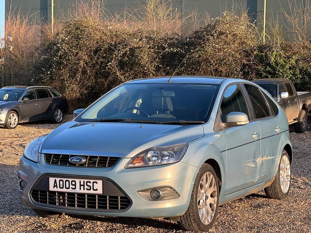 Ford Focus Hatchback 1.6 Zetec 200909 AO09HSC Blue #3