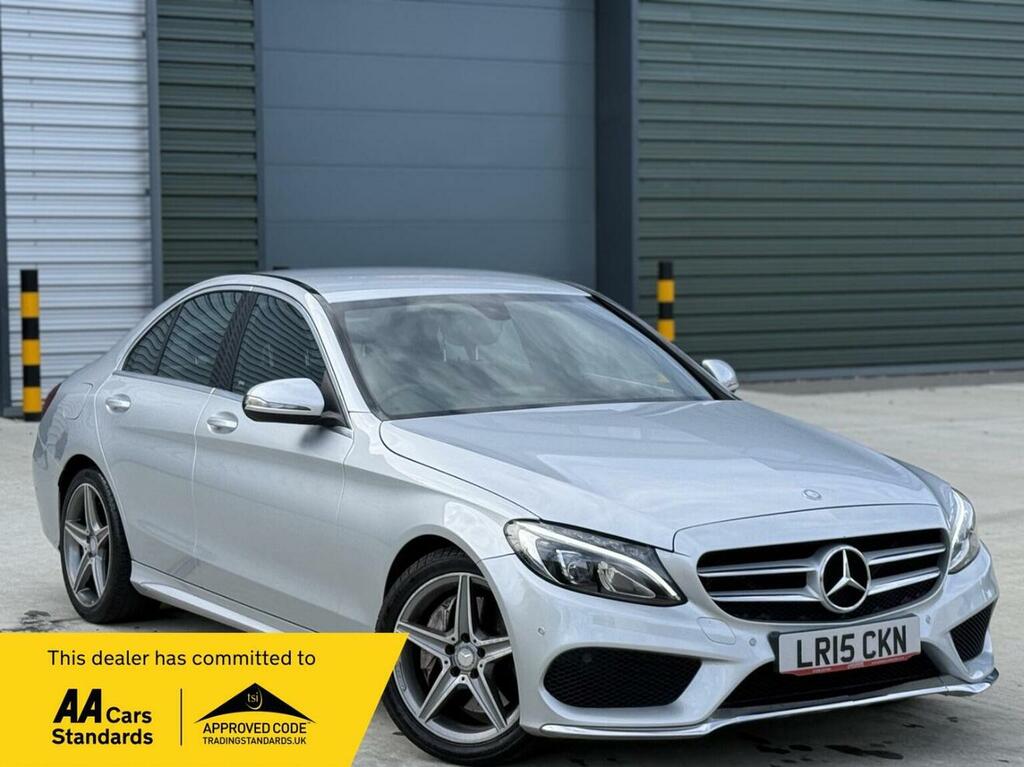 Mercedes-Benz C Class Saloon 2.1 C250 Bluetec Amg Line G-tronic Euro 6 Silver