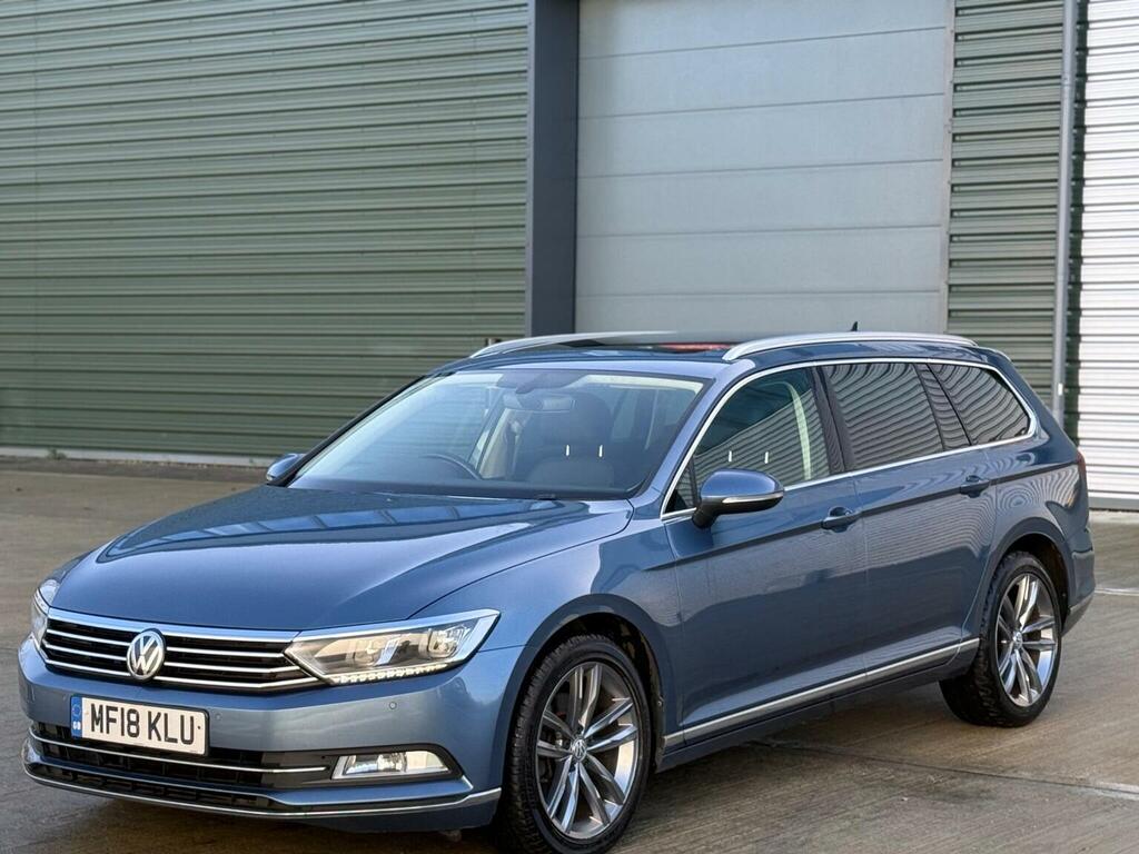 Volkswagen Passat Estate 2.0 Tdi Gt Euro 6 Ss 201818 MF18KLU Blue #6