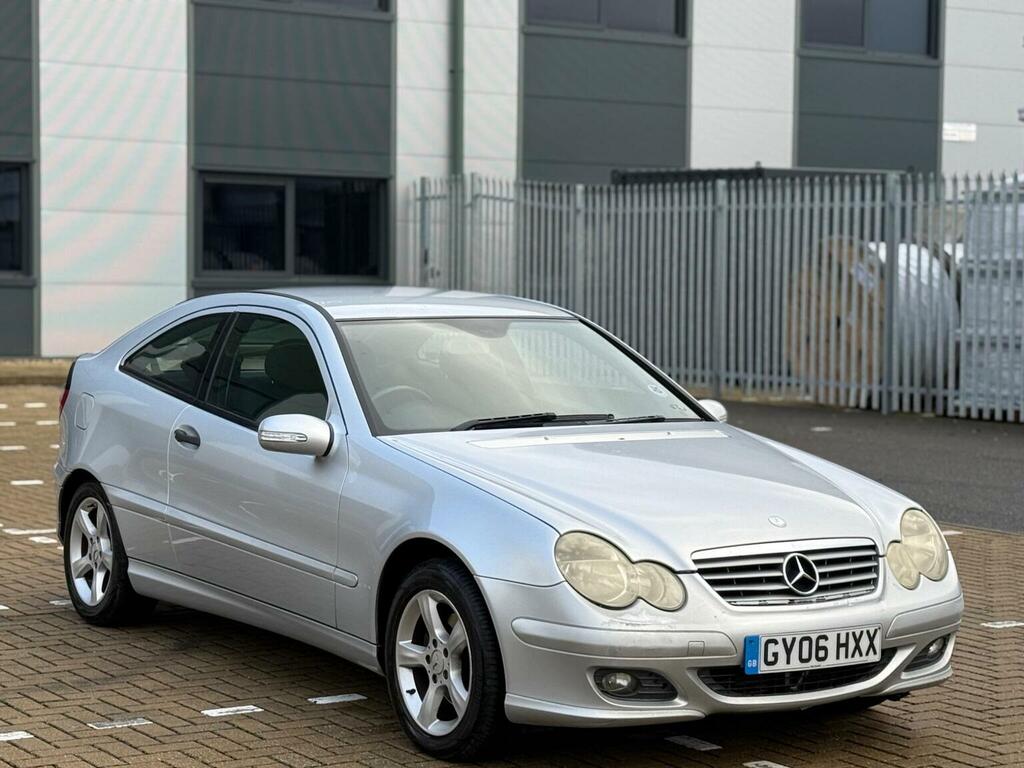 Mercedes-Benz C Class Coupe 2.1 C200 Cdi Se 200606 Silver