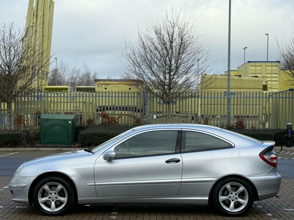 Mercedes-Benz C Class Coupe 2.1 C200 Cdi Se 200606 Silver #5