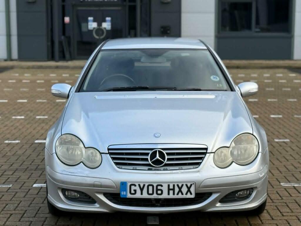 Mercedes-Benz C Class Coupe 2.1 C200 Cdi Se 200606 Silver #2