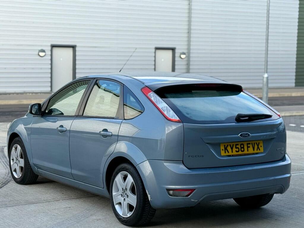 Ford Focus Hatchback 1.6 Style 200858 KY58FVX Blue #5