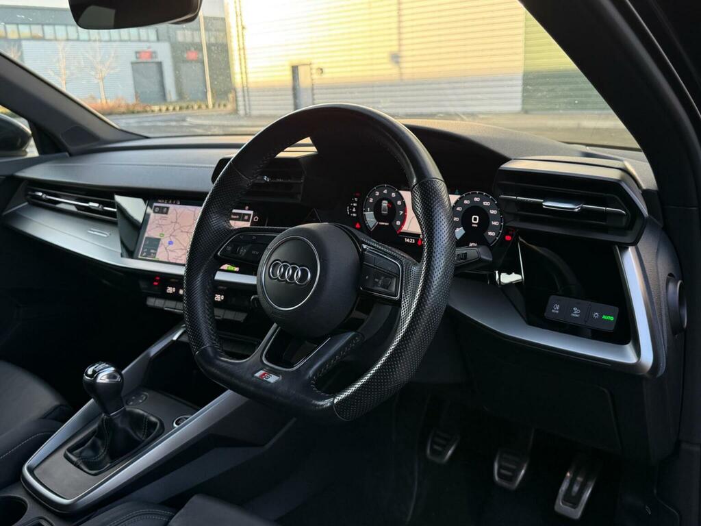 Audi A3 Saloon 1.5 Tfsi 35 S Line Euro 6 Ss 20207 LL70PLZ Black #2