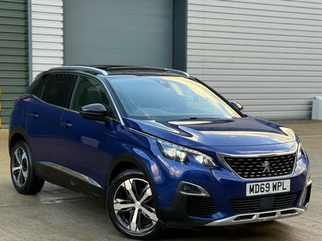 Peugeot 3008 Suv 1.6 Puretech Gt Line Eat Euro 6 Ss 202 Blue