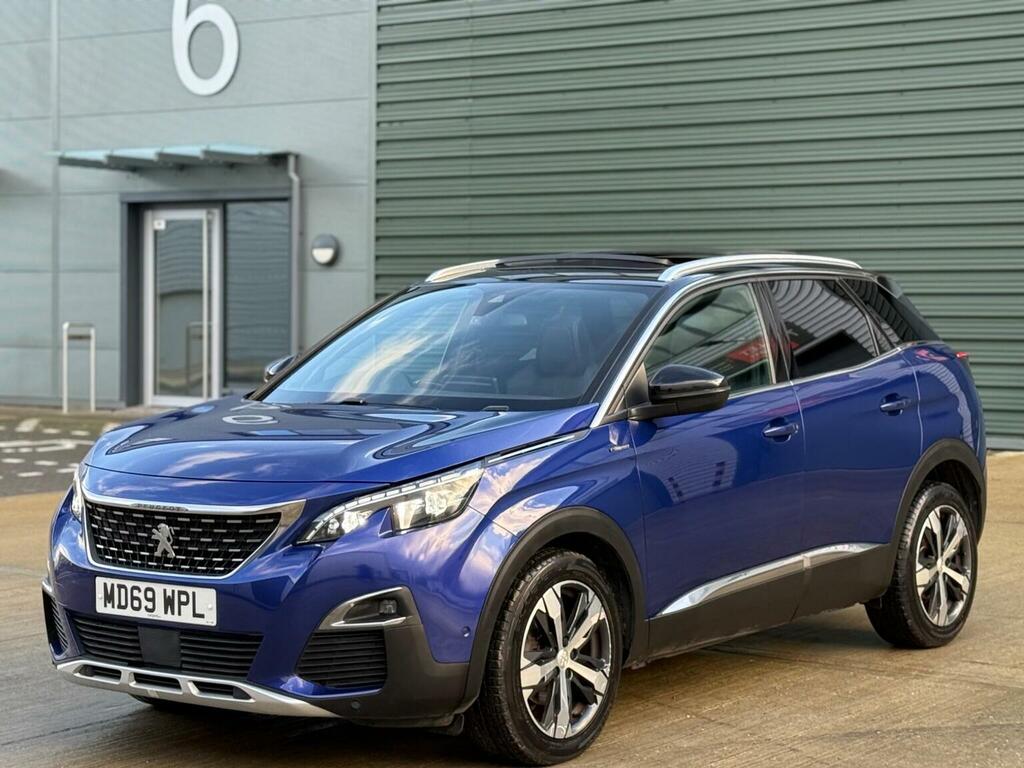 Peugeot 3008 Suv 1.6 Puretech Gt Line Eat Euro 6 Ss 202 MD69WPL Blue #6