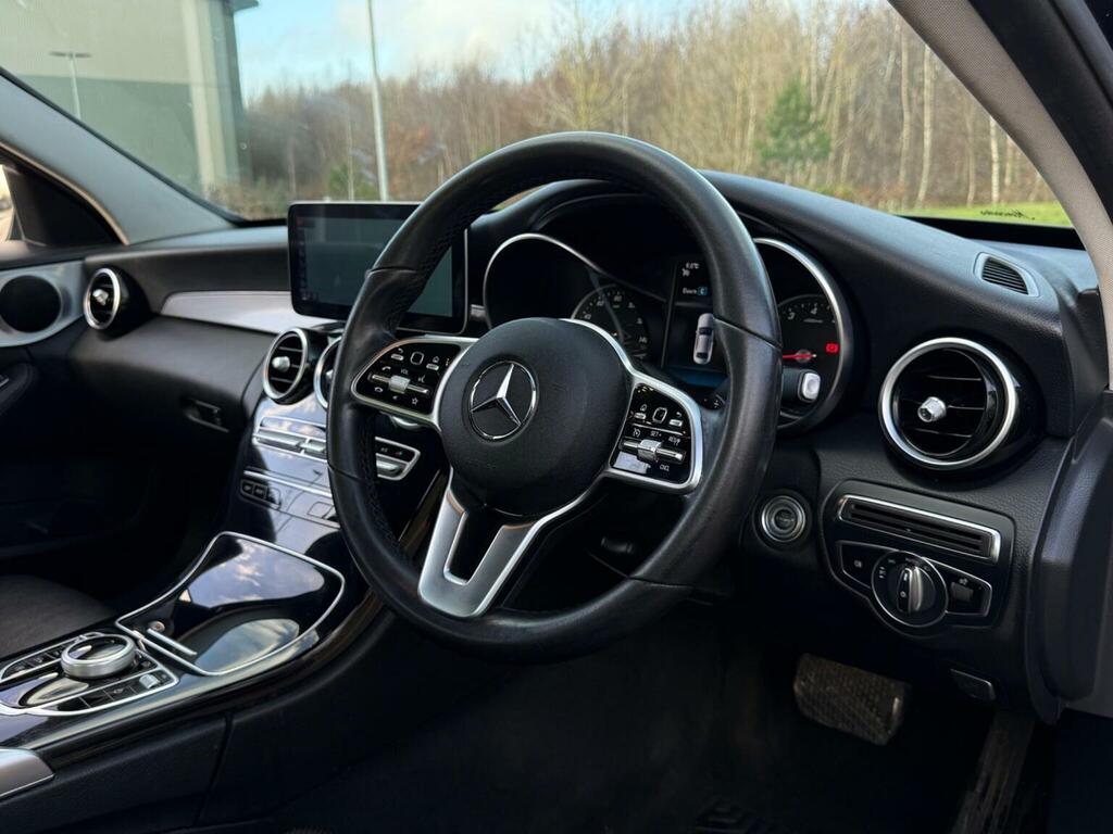 Mercedes-Benz C Class Saloon 1.5 C200 Mhev Eq Boost Sport G-tronic Euro LL19ZDC Black #2