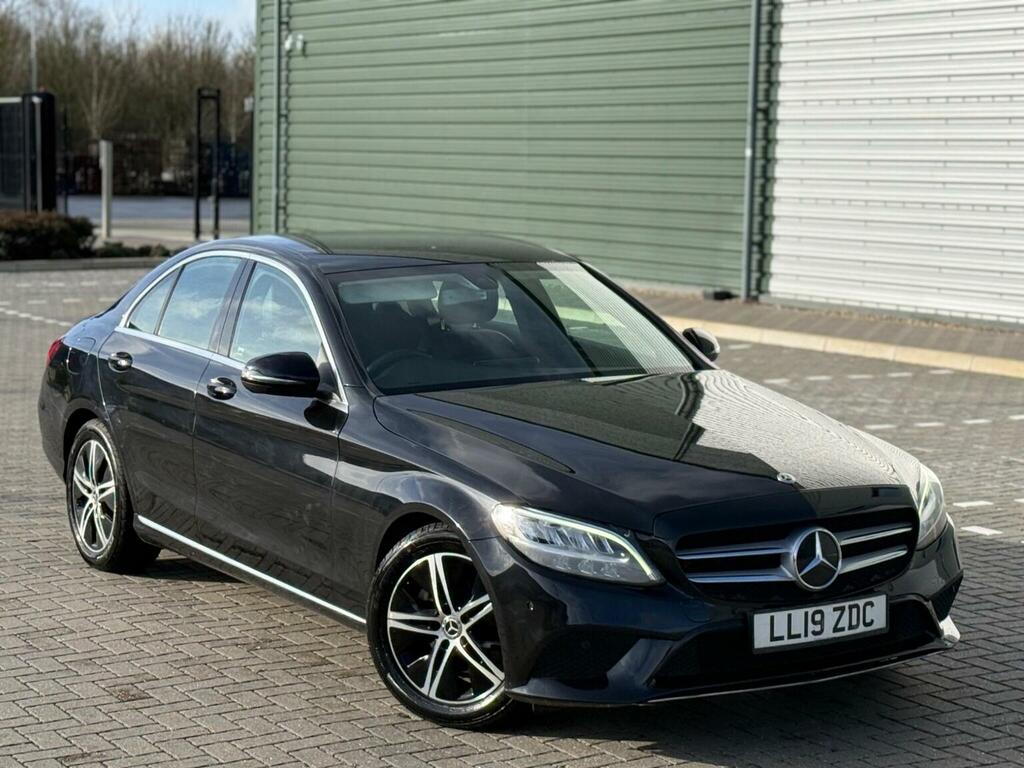 Mercedes-Benz C Class Saloon 1.5 C200 Mhev Eq Boost Sport G-tronic Euro LL19ZDC Black #4