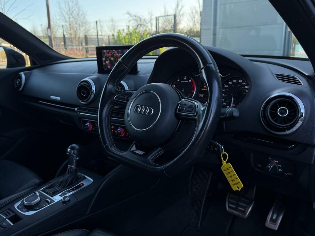 Audi S3 Hatchback 2.0 Tfsi S Tronic Quattro Euro 6 Ss 3 LX16SXA Black #2